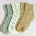 Precious Polka Dot Socks Set Of 3 Pairs_voghion.com