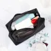 Mesh Travel Makeup Case - Transparent Toiletry Organizer_voghion.com