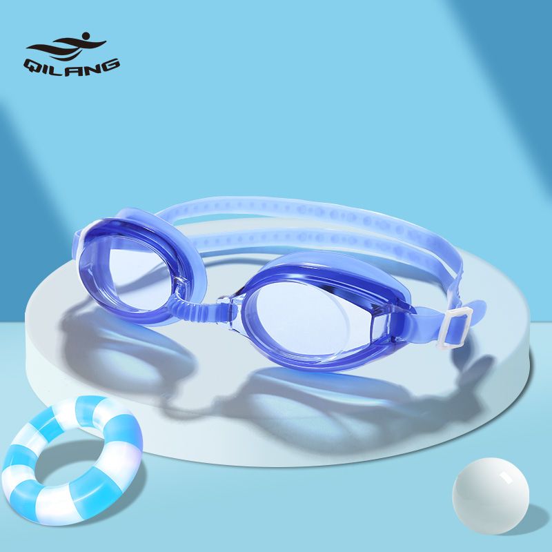 Goggles For Adults Children, Universal Waterproof Anti-Fog Goggles, HD Bagged And Boxed Swimming Glasses Factory_voghion.com