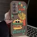 Soft Back Case for Samsung Galaxy A35 A55 A15 A25 A16 A06 A05 A05S A24 A13 A23 A12 A22 A32 A52 A71 A51 4G Funny Hamburger Cover_voghion.com