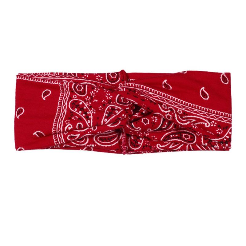 Letni styl 6 kolorów węzeł akcesoria do włosów kobiety dziewczyny opaska turban opaska do włosów bandany_voghion.com