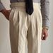 Herren Cordhose mit hoher Taille – Retro Gurkha Hose mit geradem Schnitt für Herbst & Winter (Grün/Braun/Off-White, Größen 28-36)_voghion.com