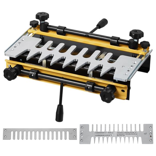 VEVOR Dovetail Jig 12 Inches Precise Dove Tailing Router Jigs With 3 Templates_voghion.com