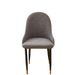 Semicircular jacquard chair cover with armrests curved full-cover dining chair cover universal office stool cover_voghion.com