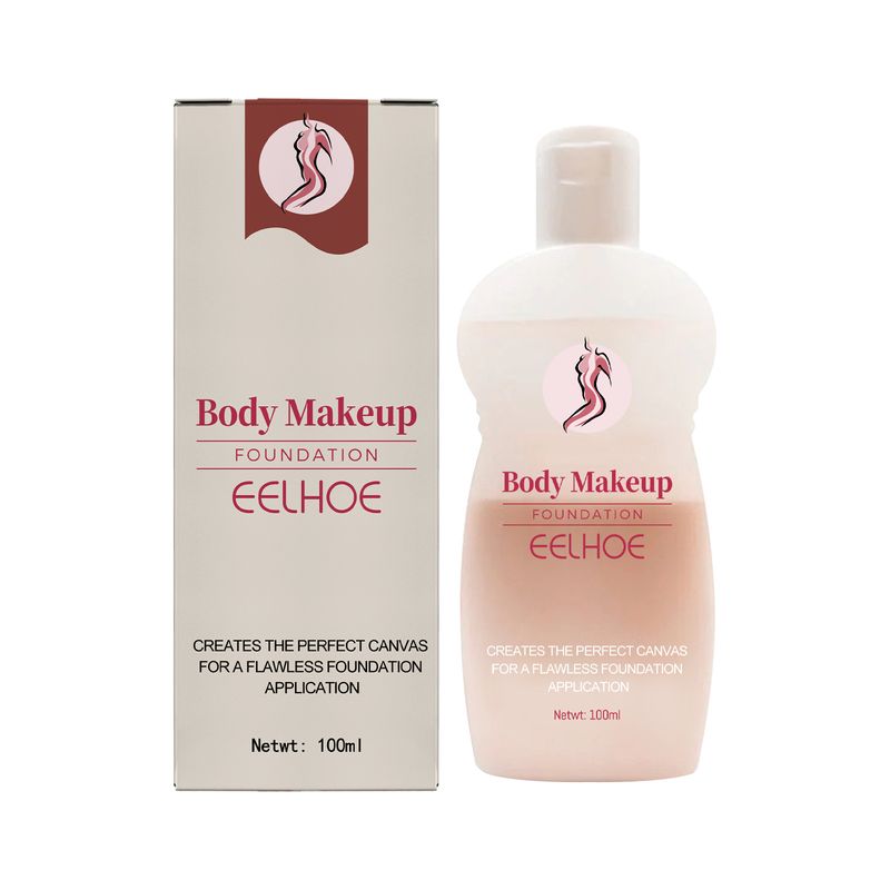 makeup EELHOE body liquid foundation covers skin spots, tattoo defects, natural makeup setting, moisturizing and lasting_voghion.com