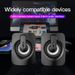 Mini Computer Speaker USB Wired Speakers 3D Stereo Sound Surround Loudspeaker For PC Laptop Notebook Not bluetooth Loudspeakers_voghion.com