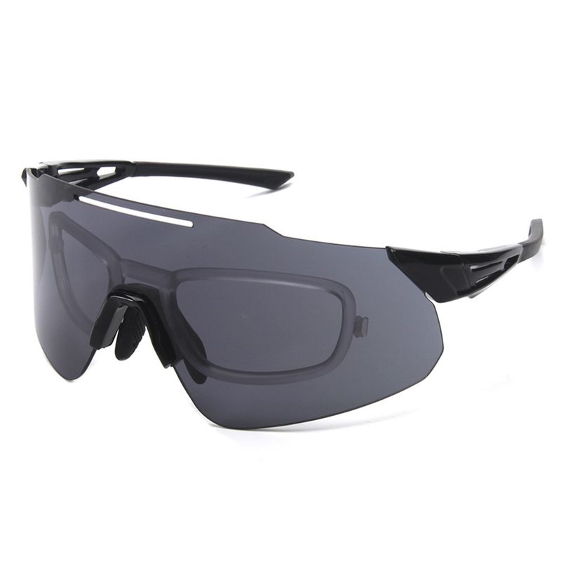 Riteņbraukšanas brilles bez rāmjiem UV400 sporta saulesbrilles Unisex riteņbraukšanas pārgājienu brilles ar neslīdošu dizainu_voghion.com