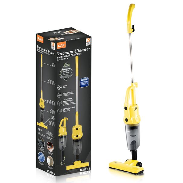 RAF EU Standard Corded Vacuum Cleaner, Handheld High Power Portable 2-in-1 Large Suction For Home Use_voghion.com