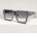 Gafas de sol ciclón de moda para hombre contorno cuadrado lente gradiente biselado profundo monograma flor nariz marco gafas transparentes_voghion.com