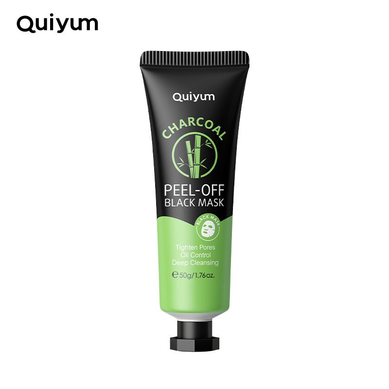 Scrubs & Bodys Treatments Quiyum Bamboo Charcoal Peel Off Mask 50g (hose) Soft Skin Skin Care Products_voghion.com