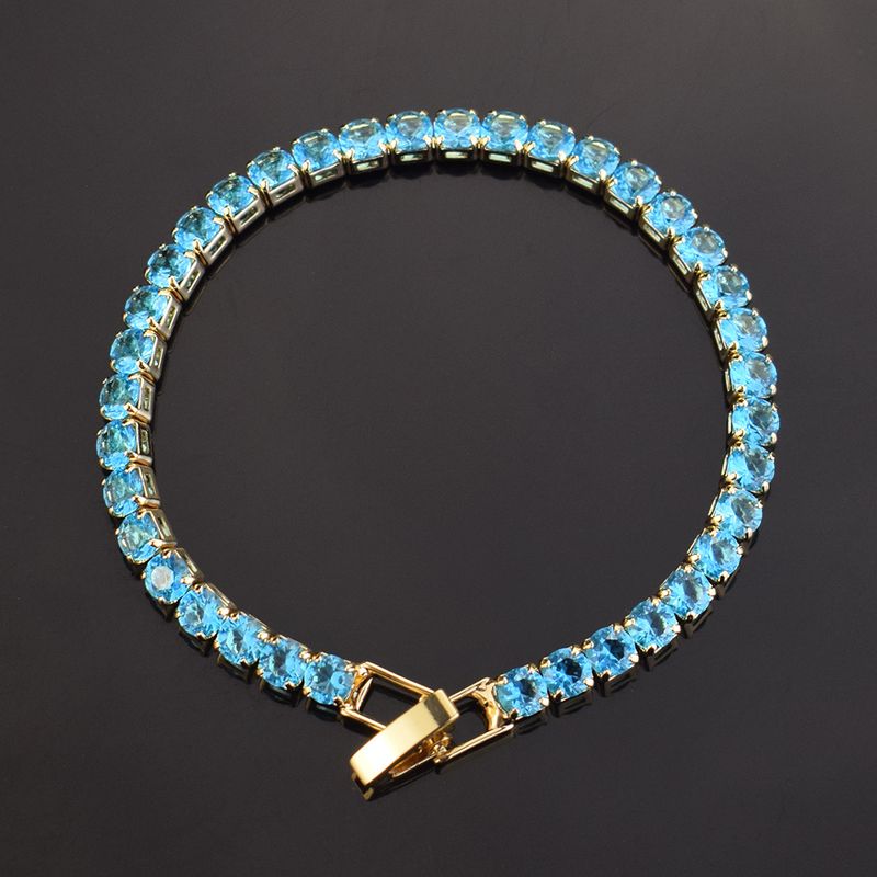 Bracelet tennis hip-hop micro pavé pour homme et femme, bijoux tendance_voghion.com