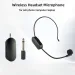 Professionelles kabelloses Stirnbandmikrofon für die Unterrichtsverstärkung, Bühnenperformance, Lehrervorlesung, Bluetooth-Sound_voghion.com