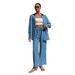 Women's Clothing Fashion Spring Style Temperament Plus Size Women's Long Sleeved Cardigan Two Piece Casual Solid Color Suit_voghion.com