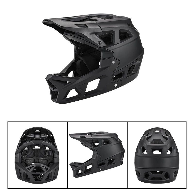 Casque VTT intégral camouflage pour adultes - Casque de VTT de descente certifié CE pour les courses tout-terrain et les randonnées._voghion.com