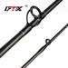 FTK Gun Handle Black Fishing Carbon Fiber Ultra Hard Adjustable 2.1m 2.4m 2.7m Thunder Strong Lure Rod_voghion.com