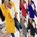 Women's Clothing Fashion Suit Collar Slim Fit Women's Windbreaker_voghion.com