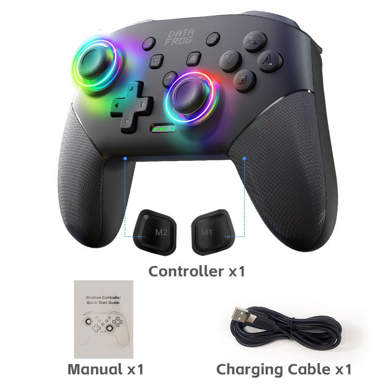Gëeegent fir Switch Lite Spill Nintendo Wireless S80 Bluetooth Vibratioun NS/OLED Elite Controller_voghion.com