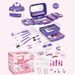 Set di trousse per cosmetici transfrontalieri, giocattolo di bellezza, set di unghie con fard, giocattolo per giochi di ruolo, regalo per bambine_voghion.com