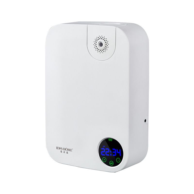 Slimme automatische aromadiffuser voor thuis en hotel - Stille ultrasone etherische oliediffuser met timer, grote ruimtedekking (61 m²+), 180 ml capaciteit_voghion.com