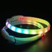 D Buckle USB Rechargeable Dog LED Night Safety Light Pet Collar Glowing Flashing Necklace Anti-Lost Leash By PawParty Store_voghion.com