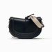 Borsa a tracolla con patta, fibbia magnetica e cuciture decorative, modello Saddle, da donna, modello 2025, spagnola_voghion.com