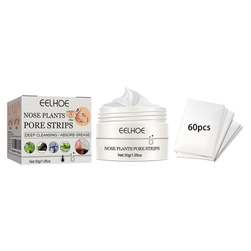 Tearable Removal Nose Mask Gently Cleans Pores Absorbs Blackhead And Acne With 60 Sheets Of Paper_voghion.com