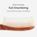Comb Natural MR.GREEN Wood With Horn Splicing Structure Fine Tooth Hair Comb Anti-Static Head acupuncture_voghion.com