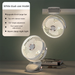 6inch Clip Fan With Light - New Model Portable, USB Strong Wind Long Battery Life_voghion.com