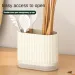 Household Kitchen Chopstick Holder Spoon Storage Box Drain Rack Wall Mounted Non Perforated Countertop Tableware Chopstick Cage_voghion.com