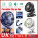 Portable 3 Speeds USB Rechargeable Mini Cooling Fan Clip On Desk Baby Stroller~_voghion.com