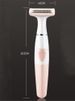 Rasoio elettrico per donne Rasoio Viso Corpo Gambe Braccia Bikini Trimmer Lday Area privata Rimozione peli pubici Rasatura macchina Epilatore Taglio_voghion.com