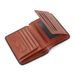 Ultra-thin Men's Wallet Multifunctional Driver's License All-in-one Tri-fold Short Money Clip Head Layer_voghion.com
