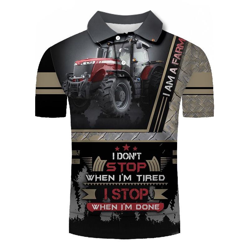 Nuova polo da uomo hip hop harajuku t-shirt oversize camicia da uomo animale 3d manica corta casual di alta qualità_voghion.com