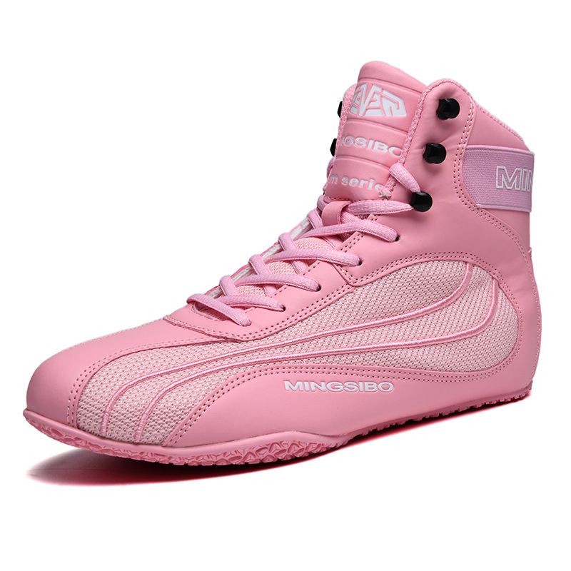 Sapatos unissex para boxe, homens e mulheres, competição, academia, treinamento, adulto, infantil, luta, calçados antiderrapantes, respiráveis_voghion.com