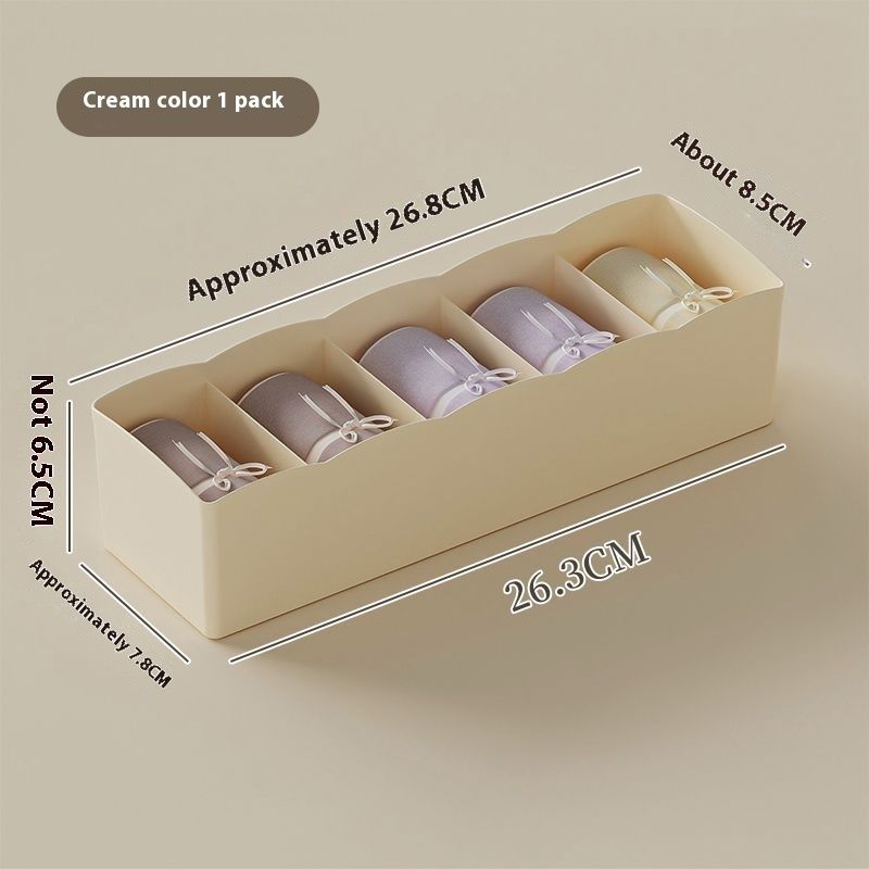 Home Underwear Panties Compartment Organizer Dormitory Foldable Socks Storage Box_voghion.com