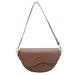 Women's underarm small leather bag with chain shoulder straps, retro, summer, 2023_voghion.com