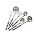 1 PZ/SET Utensili da cucina in acciaio inossidabile Mestolo da zuppa Cucchiaio Pala forata Spatola Utensili da cucina Spatola Colino Paletta per pasta_voghion.com