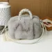Nuova borsa invernale in peluche con pelliccia artificiale, da donna, casual, a tracolla, Y241025_voghion.com