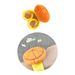 Sewing tools Fabric needle lemon pineapple wrist pin insert wearable needle bag pin hand pearl bag tool pin_voghion.com