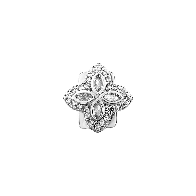 Unisex Gioielli Moda trifoglio zirconio pieno bretelle micro intarsiato placcato oro alta qualità singolo dente oro caldo hip hopHIPHOP dente_voghion.com