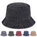 Cappelli da pescatore unisex con personalità lavata, leggeri e in saldo, cappelli da pescatore, cappelli casual da esterno, con protezione solare_voghion.com