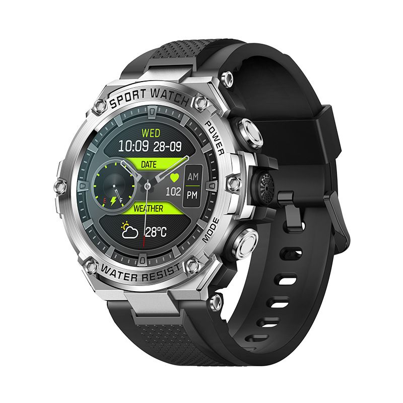T88 Bluetooth-anrop Smartklokke Melding Puls Blodtrykk Blodsyre Musikk Multisport Smartklokke_voghion.com