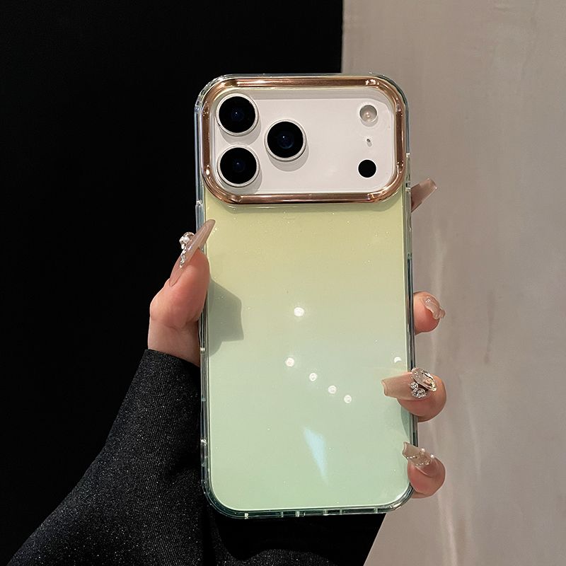 Luxe glitter bling sterrenhemel transparant telefoonhoesje voor iPhone 17 Air 16 14 13 12 11 Pro Max Plus schokbestendig hard pc_voghion.com