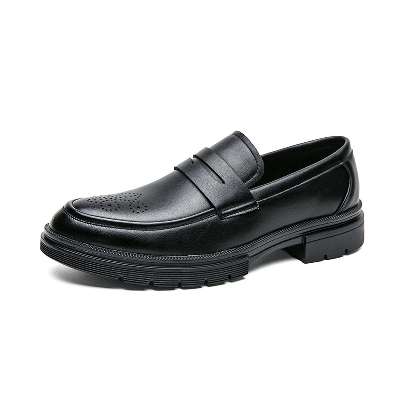 Scarpe eleganti da uomo casual in pelle di piccole dimensioni, intagliate, di grandi dimensioni, in stile retrò britannico, da uomo, 38-46 iarde_voghion.com