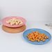 Eco-Friendly Wheat Straw Dinner Plates Set - Modern Round Dishes For Everyday Use, Microwave Safe, Ideal For Gifting (Blue, Pink, Beige, Green)_voghion.com