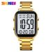 Watch Men's Trend Simple Youth Student Sports Waterproof Glow-in-the-dark Multi-functional Square Electronic Watch_voghion.com