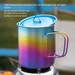 Tazza pieghevole in lega di titanio per tè e caffè portatile da campeggio all'aperto TiTo Pure Water_voghion.com