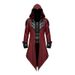 Medieval Halloween Retro Splicing Jacket Men's Gothic Dark_voghion.com