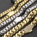 Men's Cuban Link Bracelet 14K Gold Plated Hip Hop Jewelry, High Quality Thick Chain Bracelet For Men, Trendy Unisex Accessory_voghion.com