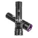 UV365 Black Light Flashlight With Clip - Pet Stain Detector, Counterfeit Money Checker, Portable Purple LED Torch For Home & Outdoor Use_voghion.com